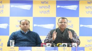 ड्रग नेटवर्क को तोड़ने के बाद ‘APP’ ने गैंगस्टरों के खिलाफ पंजाब की सबसे बड़ी “जंग” ‘गैंगस्टरों पे वार’ का किया आगाज: नील गर्ग