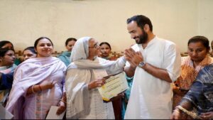 बरनाला में महिला उद्यमी सम्मान कार्यक्रम: सांसद मीत हेयर ने 100 महिलाओं को किया सम्मानित