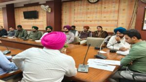 CM भगवंत मान 21 मार्च को आएंगे मोगा:धर्मकोट में रखेंगे विकास कार्यों की नींव, डीसी ने अधिकारियों से बैठक कर दिए निर्देश