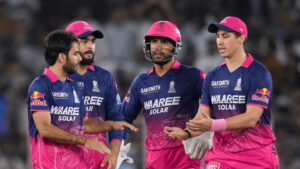 जुरेल के शानदार 75 रन और बिश्नोई के 4 विकेट की बदौलत RR ने GT पर दर्ज की बड़ी जीत