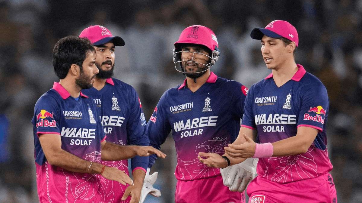 जुरेल के शानदार 75 रन और बिश्नोई के 4 विकेट की बदौलत RR ने GT पर  दर्ज की बड़ी जीत